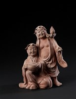 寒山拾得兩人組藏品圖，第1張